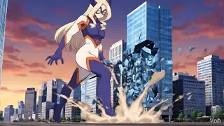 Giantess Mount Lady Growth vs. Building Scene My Hero Academia [Ai Generated Video Test]