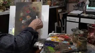 OIL PAINTING PROCESS | Medley of Flowers