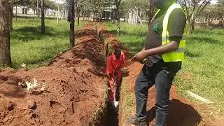 Sand Bedding- Laying Underground Electrical Cable #ElectricalEngineering #Undergroundcables