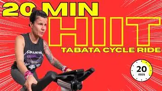 20 Minute HIIT Cycle - FAT BURNER WORKOUT