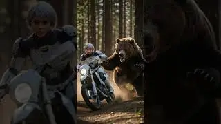 The Humanoid Robot Girl &ndash; The Survival Race Unleashes Epic Challenges #robotics #survival #AI