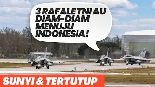 BREAKING! 3 Jet Tempur Rafale TNI AU Sudah Terbang ke Indonesia, Ini Rute Rahasianya