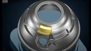 Manufacturing a turbine casing quickly and efficiently with Tebis (en)