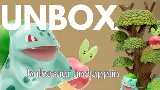 Unboxing Bulbasaur and Applin - Pokemon Select Forest Environment