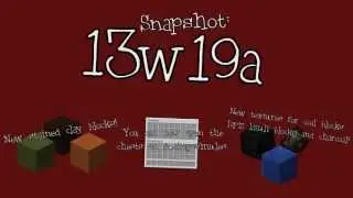 Minecraft - snapshot 13w19a