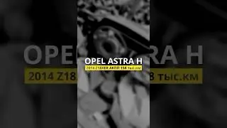 Герметик под сальниками, черный мотор, запчасти Opel Astra H 2014 на пробеге 158 тыс #astrah