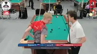1LR П. Воронин - Д. Опанасюк. 3 tour Russia Open 10-ball 2024. Кубок России по пулу 10. 3 этап.