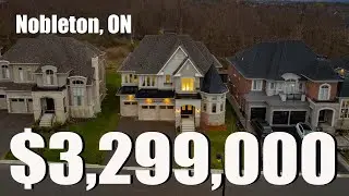 SIMPLY SPECTACULAR!!! OVER 5000 SQFT NOBLETON ONTARIO MANSION!!! 8 MACMURCHY AVE