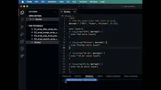 PHP Tutorial - Array Functions - Part 05: in_array(), array_values()
