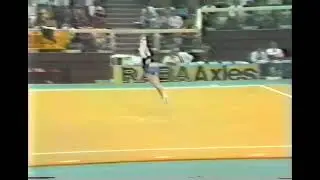 USA Tanya Service FX   1983 World Gymnastics Championships 9 500 TO