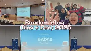 my very random vlog for november and december!!!