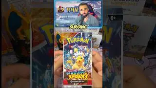 The HOLO's are BACK 😭😭 in the Surging Sparks pack day 147