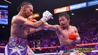 MANNY PACQUIAO DROPS & EMBARRASSES KEITH THURMAN!!! POST FIGHT REVIEW (NO FOOTAGE)