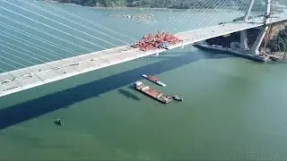 Connecting provinces: Key cross-sea bridge in east China closer to completion