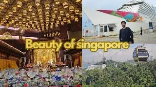 Singapore cable car,China town,star dream cruise