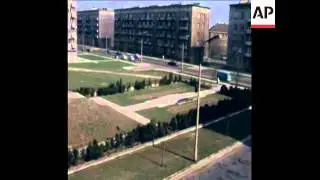 SYND 15 4 73 WARSAW GHETTO, GRAVES AT PALMIRY AND TREBLINKA CONCENTRATION CAMP IN POLAND