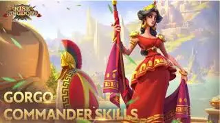 Gorgo Commander Review in Rise of Kingdoms: New Smite Garrison Meta? #strategyliveshere