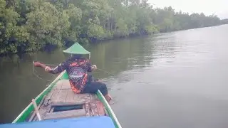 wow tarikan ikan di spot ini begitu menekan #pancingkulup#muara 