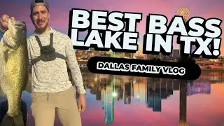 🐟 Monster Lake Fork Bass Caught on Camera! 😱 (Epic Dallas Texas Family Adventure 🤠)