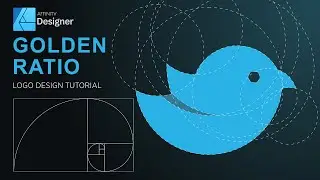 How to Design a Bird Logo with Golden Ratio | Affinity Designer Tutorial