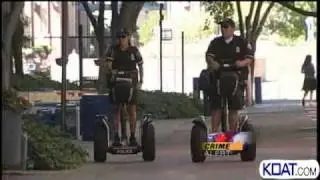 Police Using Segways For Downtown Patrol