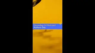 National Authors Day