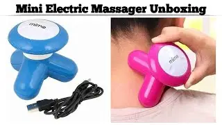 Unboxing & Review: Mini Electric Full Body Massager | Affordable USB-Powered Relief