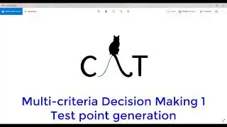 Multi-criteria Decision Making 1 - Test points generation [Tutorial]