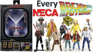 Every NECA Back to the Future and Back to the Future 2 Ultimates and Toony Classics Comparison List