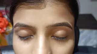 Perfect First Time Eyebrow Threading Full Tutorial | Pointed Arch Shape Eyebrow Threading| #trending