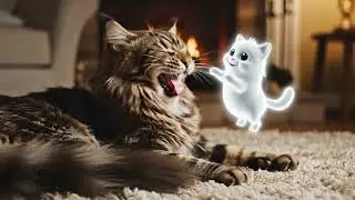 Small ghost playing