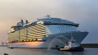 Symphony of the Seas in Port Canaveral - First time ever in a U.S. port!