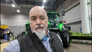 Стенд компании Krone на съезде американских комбайнов-заготовителей 2026 года.