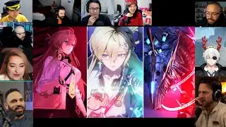 Streamers Reaction MASHUP to All Cutscane Story 3.0 introduction Lahai roi | Wuthering Waves Part 1