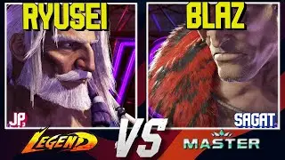 Blaz (Sagat) vs Ryusei (JP) 🔥 High Level SF6 Replay