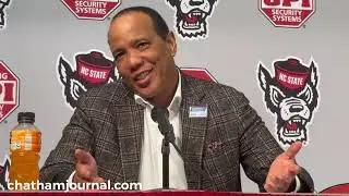 NC State basketball coach Kevin Keatts' press conference after loss to Clemson - 2.1.25