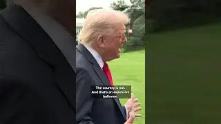 President Trump tells Australian reporter to be 'quiet'