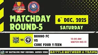RAMHLUN 'S' FOOTBALL LEAGUE / BUHHO FC 30-2 CORE FOUR Y-TEAM