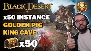 BDO | Fortunate Golden Pig Cave RNG Box Opening: x50 Instances Completed for Glory!
