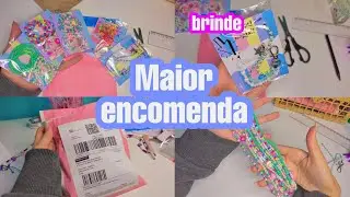 MAIOR ENCOMENDA DE COLARES FEITOS DE MIÇANGAS | ENCOMENDAS DA SHOPEE 💓
