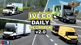 |ETS2 1.48| Iveco Daily MegaPack v2.0 by Global Design