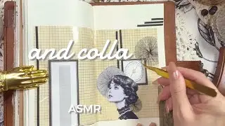 【ASMR】のんびりコラージュ/scrpbooking/journal/journaling/collage