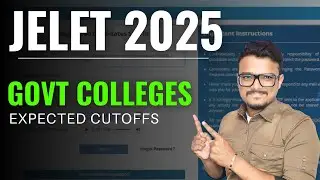 Top Government Engineering Colleges Cutoffs | JELET 2025 Counseling