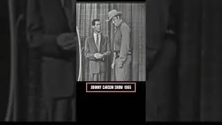 Jim Arness on Johnny Carson to Promote Gunsmoke Premier 1955