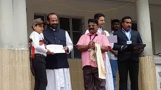 Certificate distribution to CSD band group!!Chief guest!!Fr. Biju John CMI
