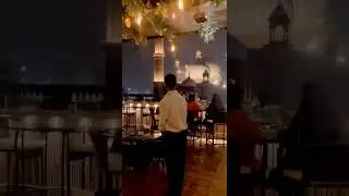 Beautiful full view nd cafe in #jamamasjid #gumbad #cafe #visit