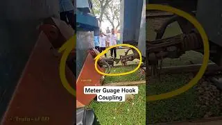 MG Bogie & Coach Hook Coupling. #shorts #train #coupling #bogie #locomotive