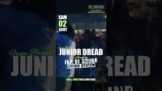 junior dread le 2 ao&ucirc;t 2025 &agrave; la guinguette de la pierre perc&eacute;e #reggae #party #music #guinguette