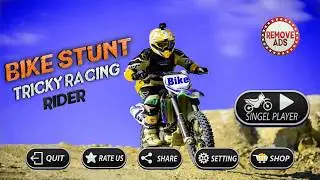 Bike Stunt Tricky Racing Rider Free 🚵🚵 - Android Gameplay