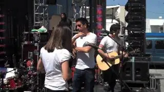 Sharon Corr & Alex Ubago at 100 Años de la Gran Vía